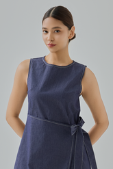 Nadine Mini Wrap Dress